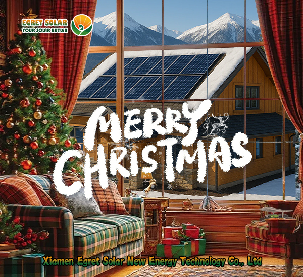 Egret Solar wenst u fijne kerstdagen!