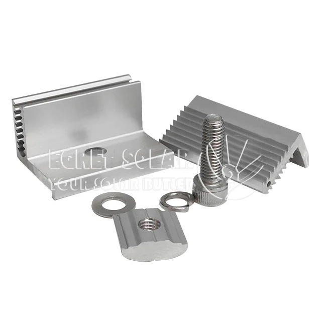 Adjustable Solar End Clamp