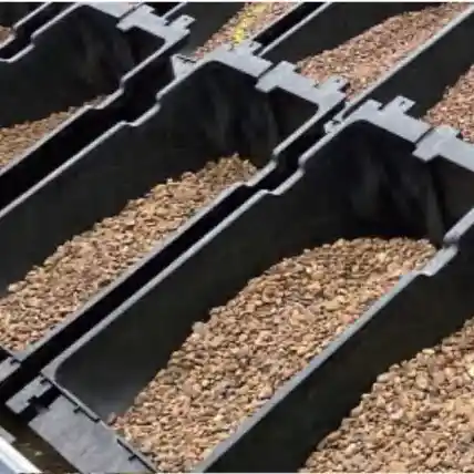 HDPE Plastic Solar Ballast Roof Mounting System