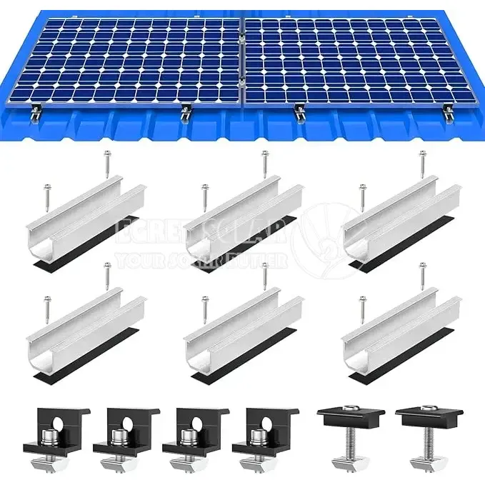PV -montagekit voor trapeziumvormige dak