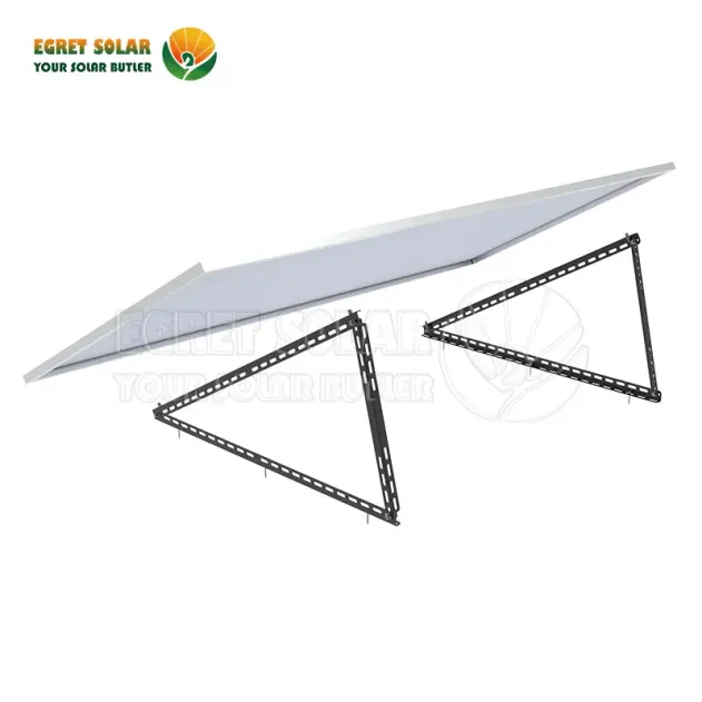 Zonne-zwart statiefmontagesysteem