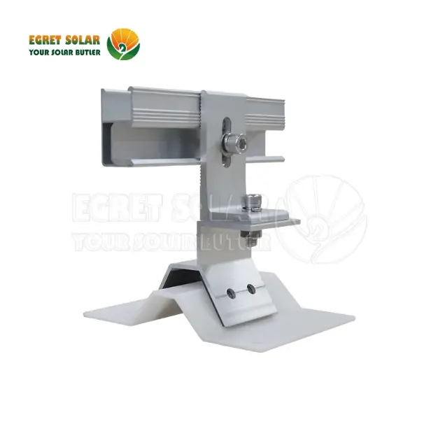 Trapezoïde metalen zonnedakklem